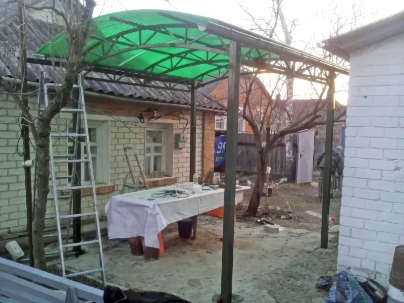 Навес 3х4 м в г. Валки