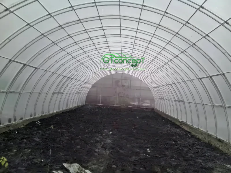Промислова теплиця 7.85x24 метрів