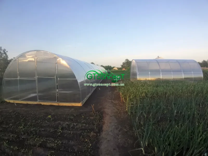 Комплекс з 2 теплиць